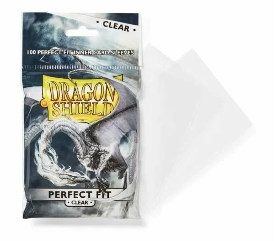 Dragon Shield Perfect Fit Clear - Standard Sleeves 100