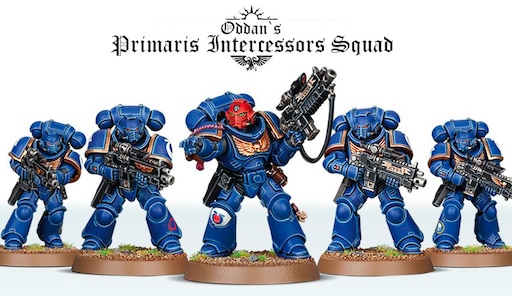 5x Primaris Intercessors