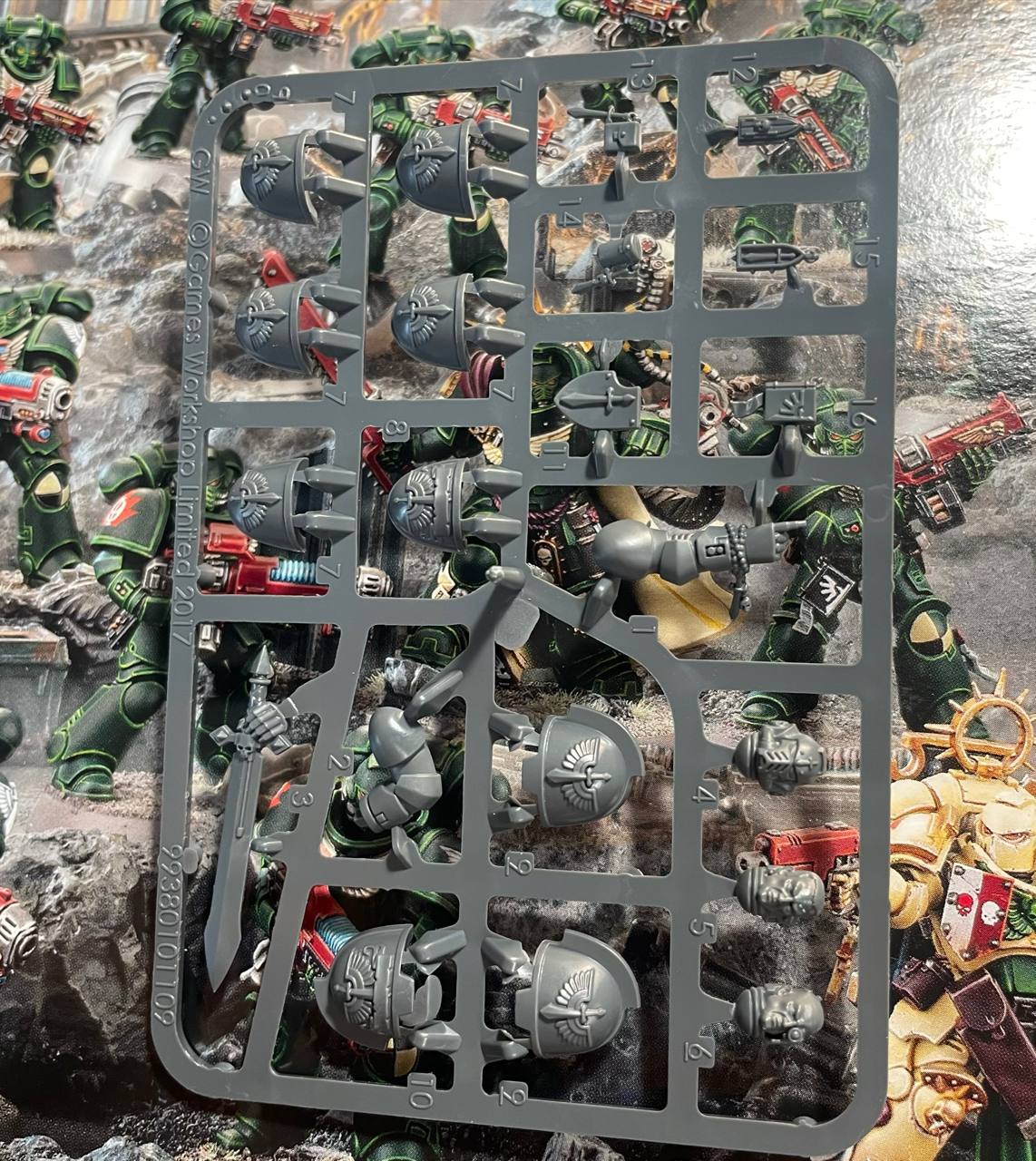 Dark Angels Primaris Upgrade frame