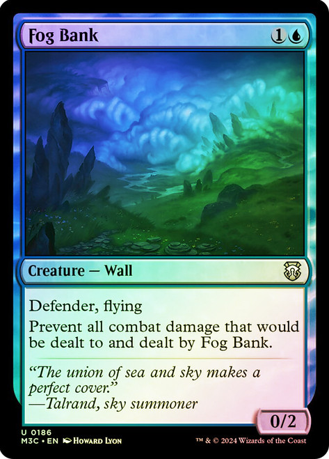 Fog Bank FOIL ripple