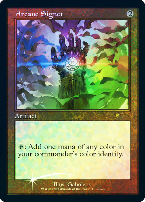 Arcane Signet FOIL promo