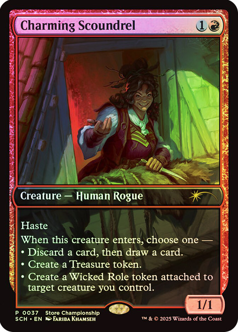 Charming Scoundrel FOIL promo