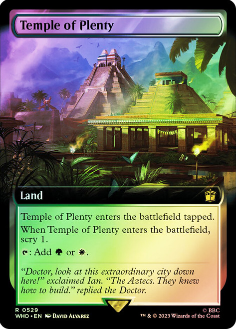 Temple of Plenty FOIL surge extended