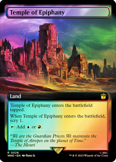 Temple of Epiphany FOIL extended
