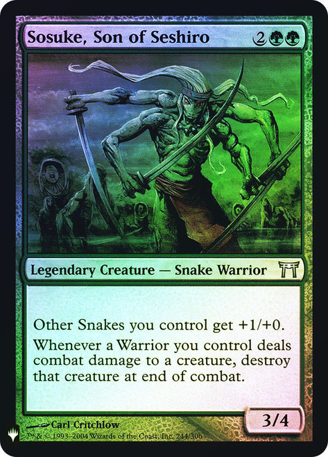 Sosuke, Son of Seshiro FOIL