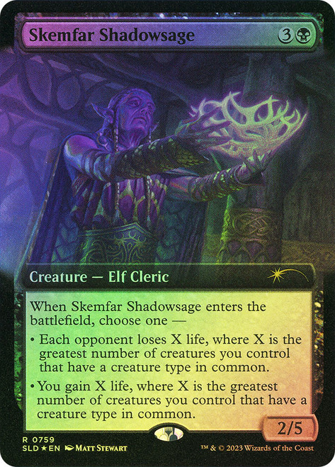 Skemfar Shadowsage FOIL secret lair