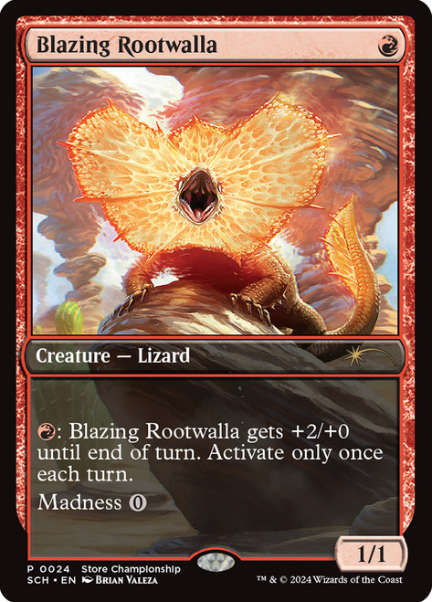 Blazing Rootwalla (promo)