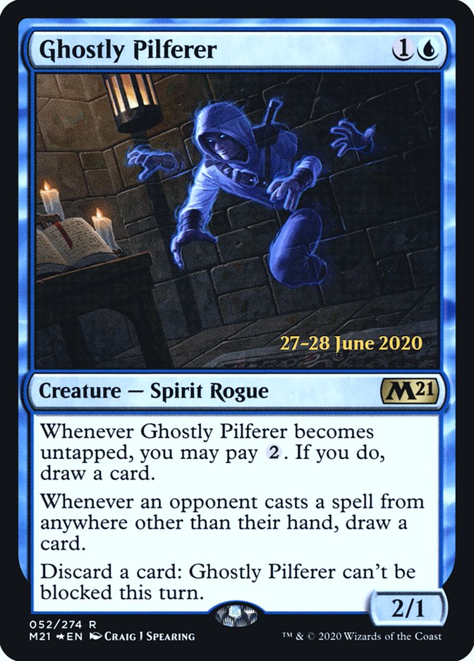 Ghostly Pilferer (ru) FOIL prerelease