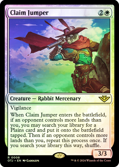 Claim Jumper FOIL