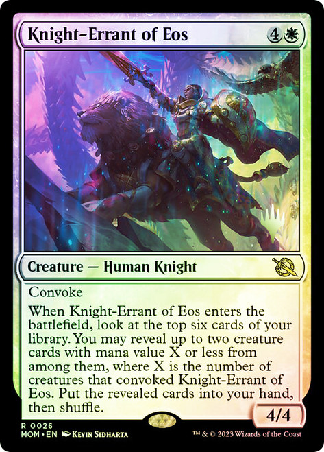 Knight-Errant of Eos FOIL pr-p