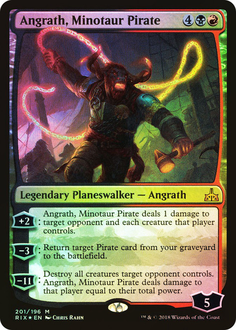 Angrath, Minotaur Pirate (ja) FOIL
