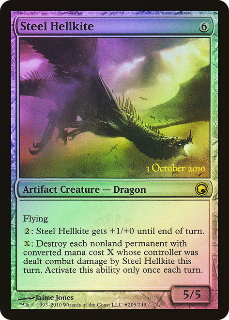 Steel Hellkite (fr) FOIL promo