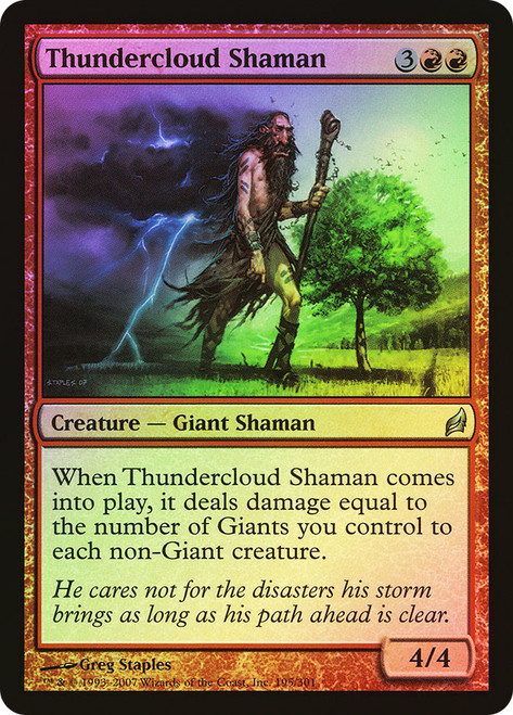 Thundercloud Shaman (fr) FOIL