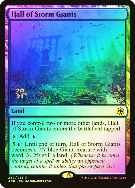 Hall of Storm Giants (ru, FOIL prerelease)
